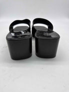 Pre-Owned Gucci Black Size 6 Jelly Mule Sandals | True Fashionistas.