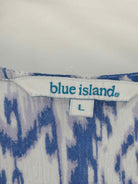 Pre-Owned Blue Island Blue Size Large La Pateau Sleeveless Dress | True Fashionistas.