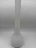 White Glass Bud Vase | True Fashionistas.
