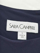 Pre-Owned Sara Campbell Navy Size Large Long Short Sleeve Dress | True Fashionistas.