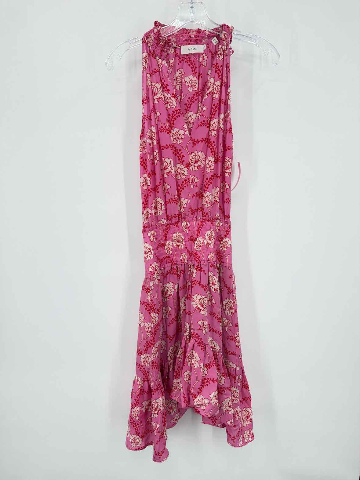 Pre-Owned ALC Pink Size 0 Short Sleeveless Dress | True Fashionistas.
