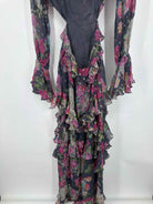 Pre-Owned Rococo Sand Grey Size Small Long Long Sleeve Dress | True Fashionistas.