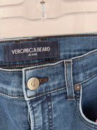 Pre-Owned Veronica Beard Blue Size 28 High Rise Ankle Flare Jeans | True Fashionistas.