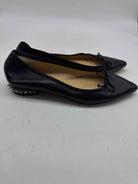 Pre-Owned Christian Louboutin Black Size 36 Slip On Flats | True Fashionistas.
