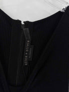 Pre-Owned Alice + Olivia Black Size Large Knit Long Sleeveless Dress | True Fashionistas.
