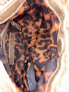 Pre-Owned B Makowsky Gold Crossbody | True Fashionistas.