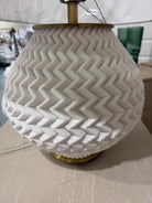 Sylvan White Ceramic Table Lamp | True Fashionistas.