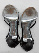 Pre-Owned Dolce & Gabbana Black Size 37.5 Strappy Heels | True Fashionistas.