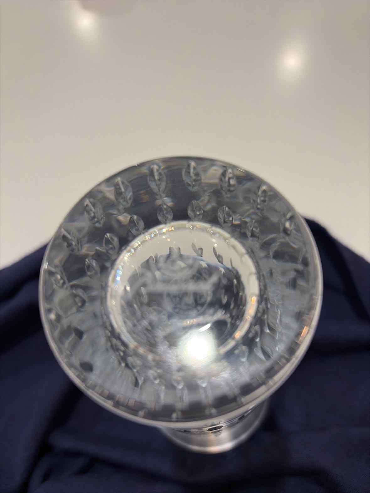 Baccarat Clear Crystal Flora Flower Vase | True Fashionistas.