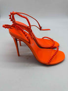 Pre-Owned Christian Louboutin Orange Size 37 Stiletto Heels | True Fashionistas.