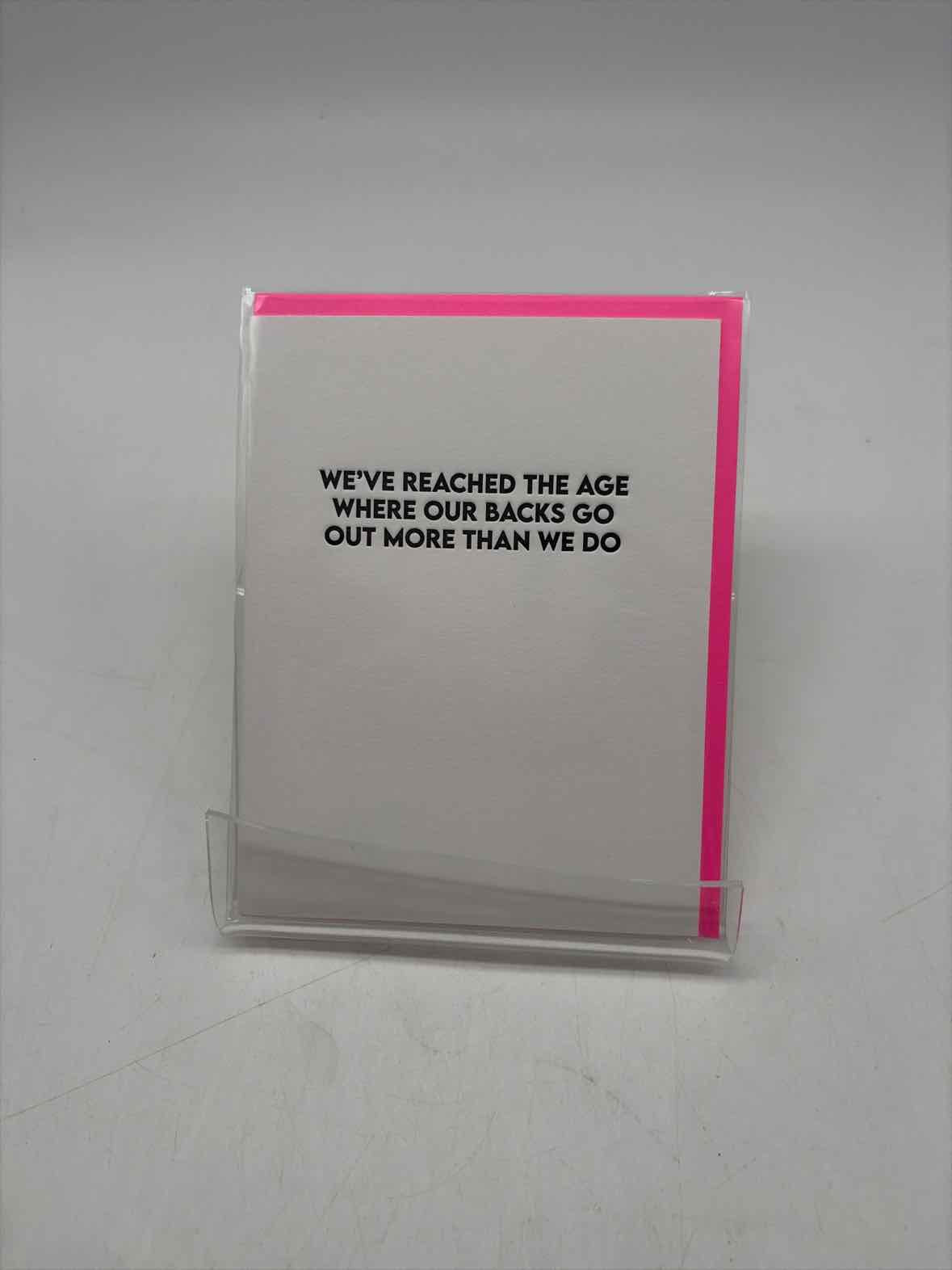 Reached the Age Greeting Card | True Fashionistas.