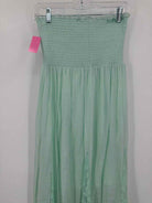 Pre-Owned Venus Blue Size Medium Long Strapless Dress | True Fashionistas.