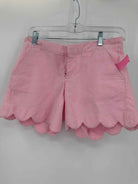 Pre-Owned Lilly Pulitzer Pink Size 00 Buttercup Printed Shorts | True Fashionistas.