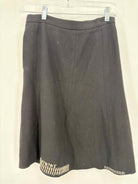 Pre-Owned Moschino Black Size 4 Pencil Skirt | True Fashionistas.
