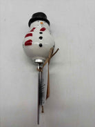 Red Ceramic Christmas Santa Spreader | True Fashionistas.