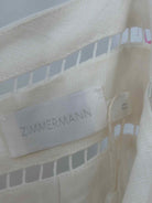 Pre-Owned Zimmermann Ivory Size 0/2 Sleeveless Jumpsuit | True Fashionistas.