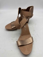 Pre-Owned Pedro Garcia Tan Size 39 Strappy Strappy Heels | True Fashionistas.