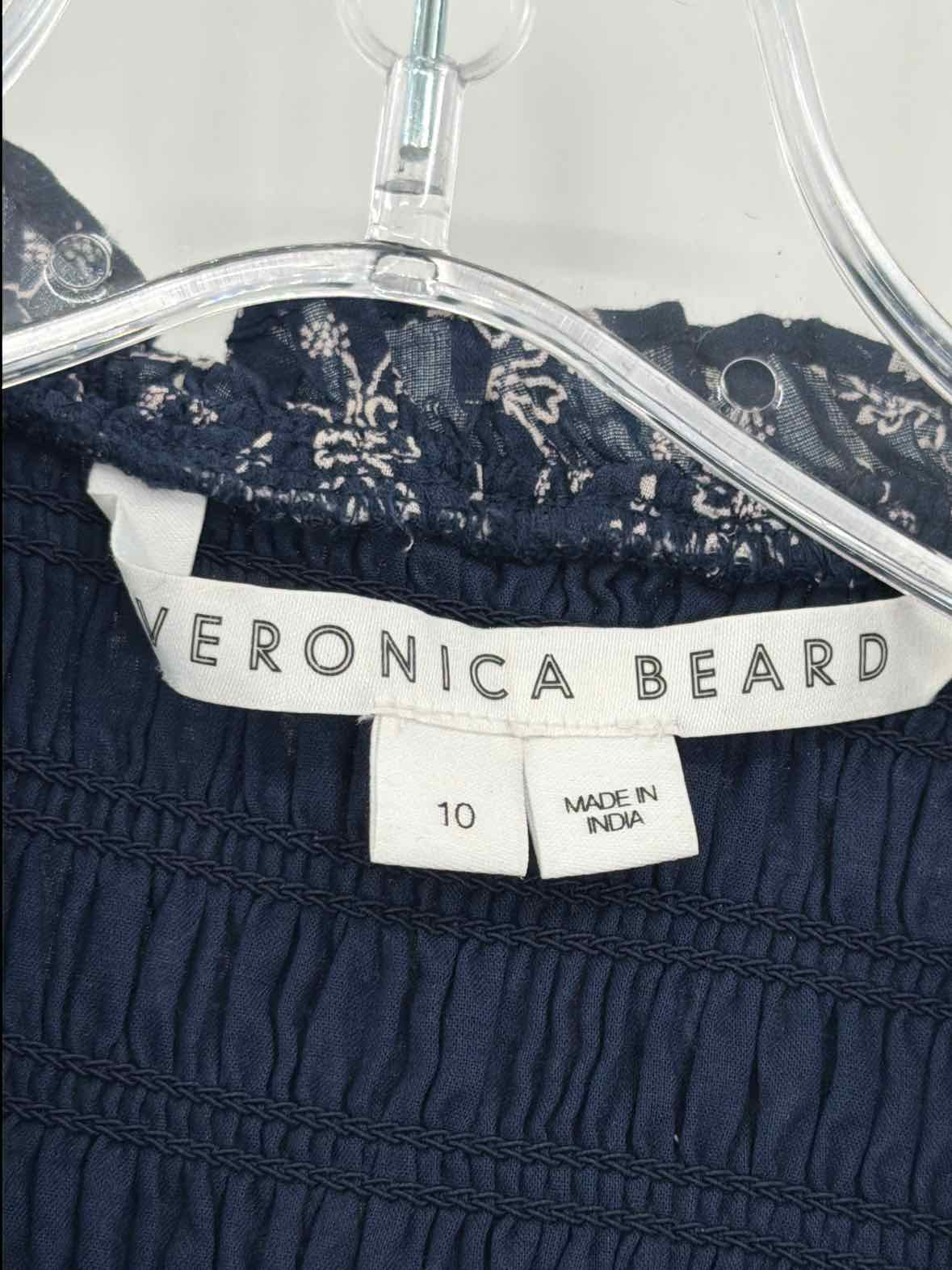 Pre-Owned Veronica Beard Navy Size 10 Long Sleeveless Dress | True Fashionistas.