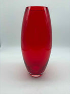 Red Glass Vase | True Fashionistas.