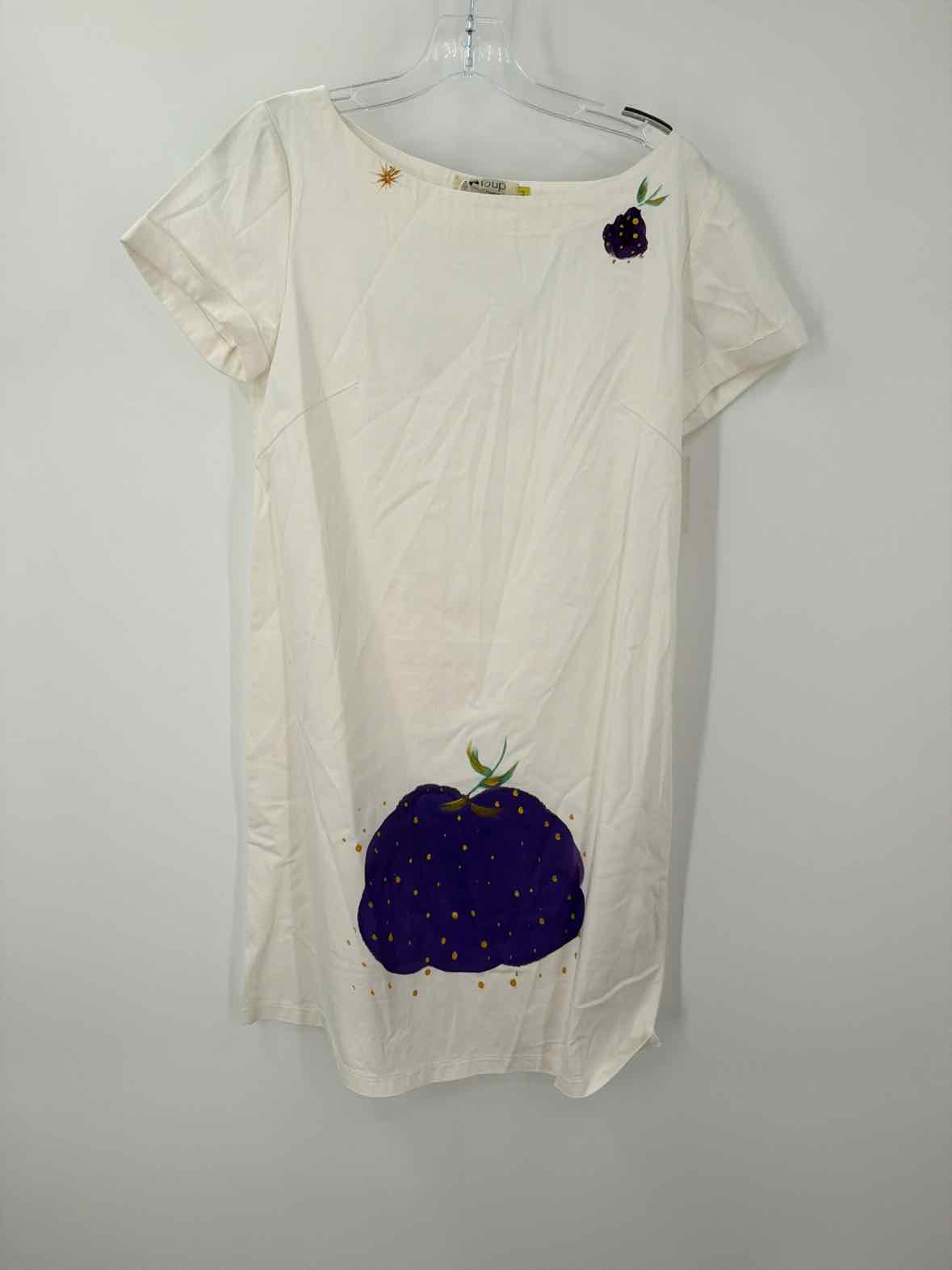 Pre-Owned Loup White Size 42 Short Short Sleeve Dress | True Fashionistas.
