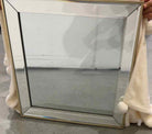 Champagne Frame Square Mirror | True Fashionistas.