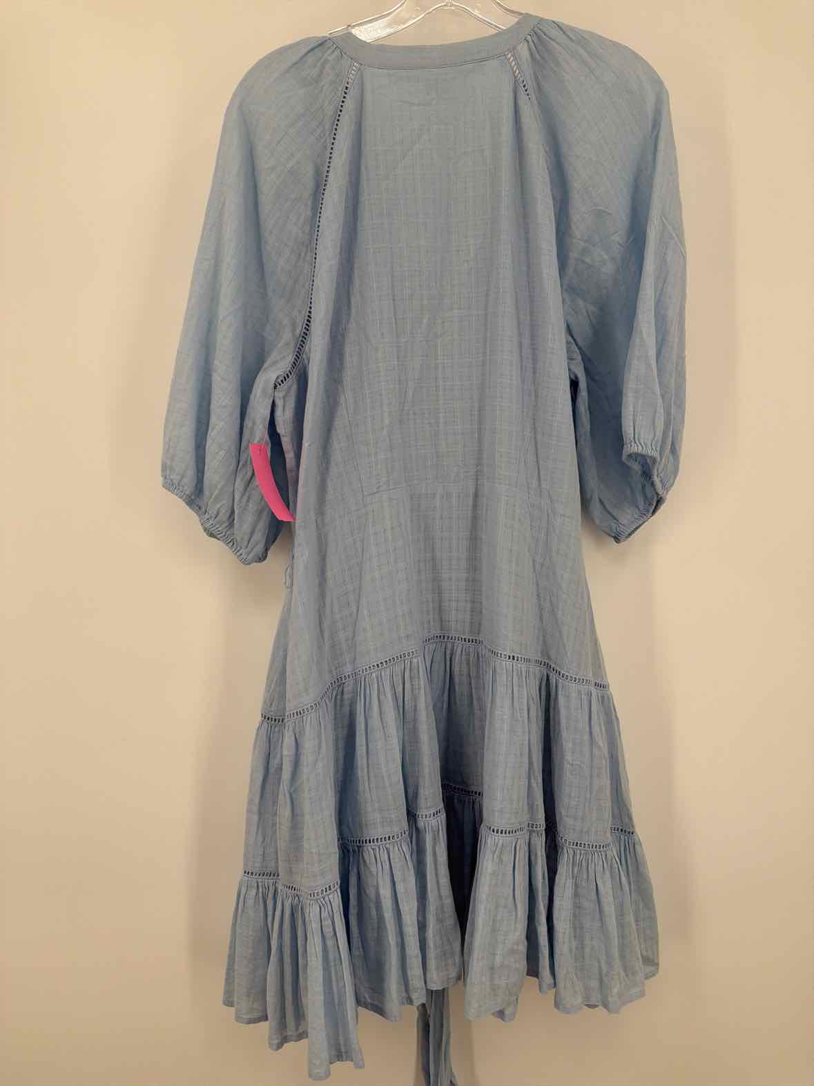 Pre-Owned Veronica Beard Blue Size 16 Short Long Sleeve Dress | True Fashionistas.