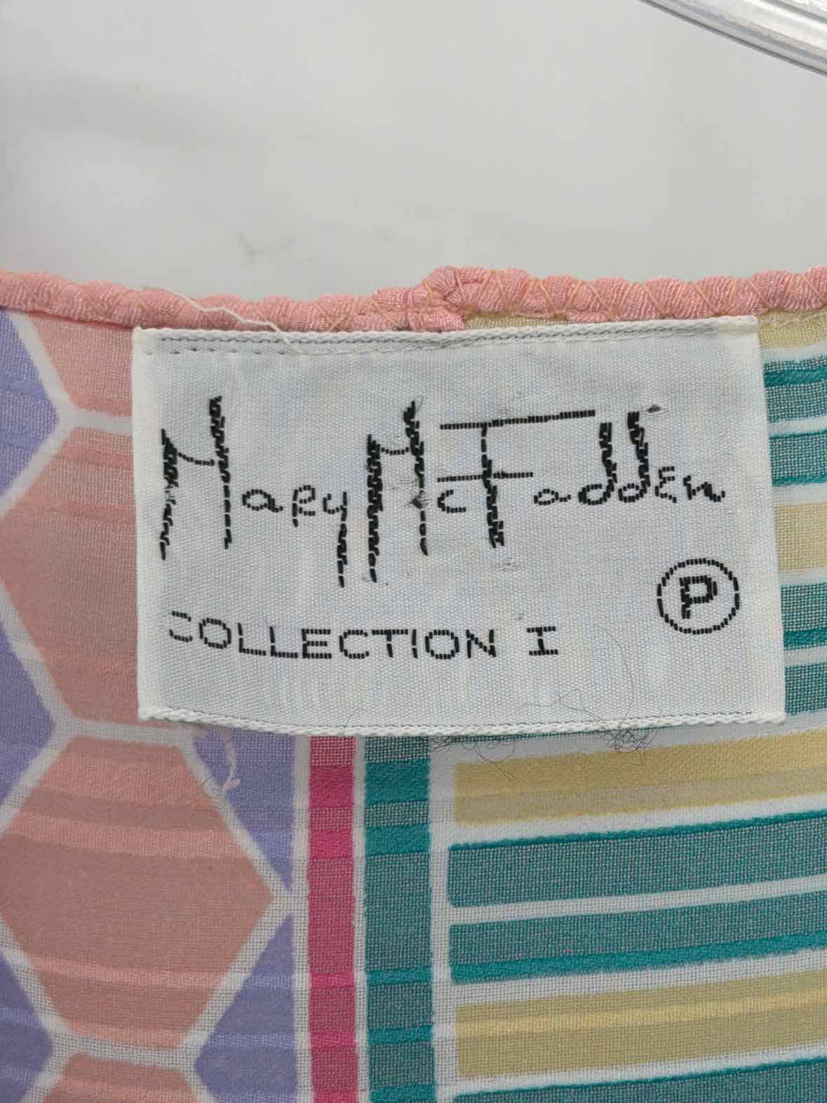 Pre-Owned Mary Mcfadden Blue Size XS Vintage Coverup | True Fashionistas.