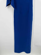 Pre-Owned AQ/AQ Blue Size 0 Long Evening Gown | True Fashionistas.