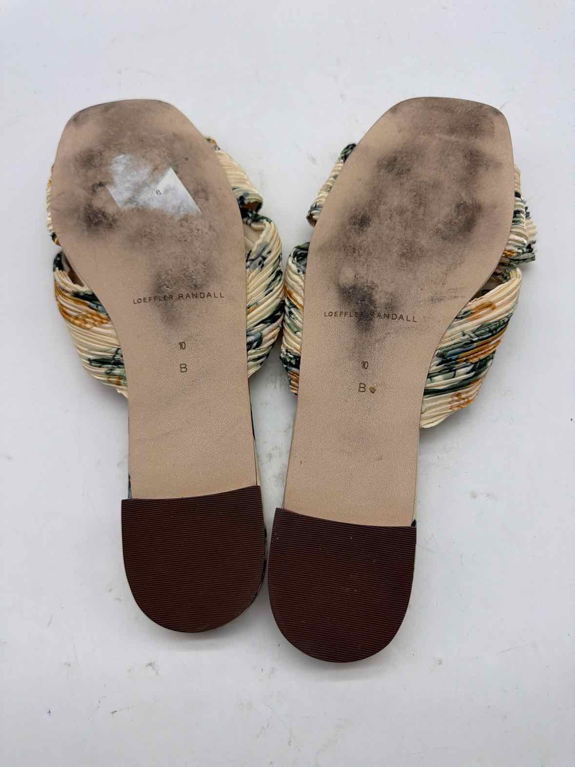 Pre-Owned Loeffler Randall Ivory Size 10 Mule Sandals | True Fashionistas.