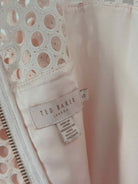 Pre-Owned Ted Baker Pink Size 5/12 Short Short Sleeve Dress | True Fashionistas.