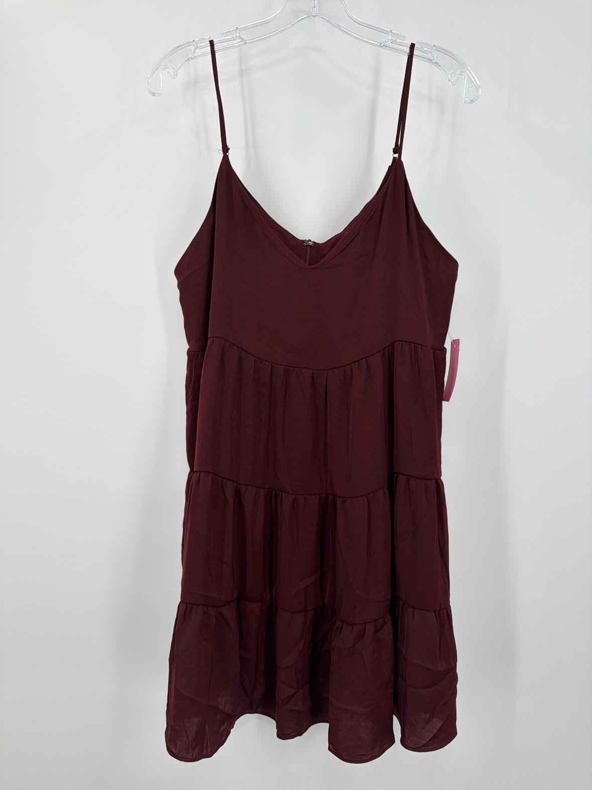 Pre-Owned As U Wish Purple Size Large Short Sleeveless Dress | True Fashionistas.