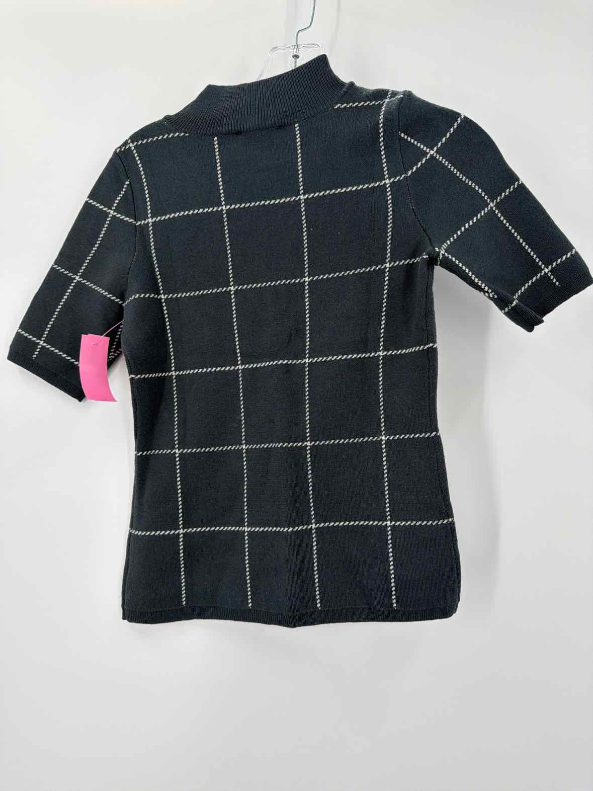 Pre-Owned Ann Taylor Grey Size XS Short Sleeve Sweater | True Fashionistas.