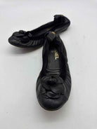 Pre-Owned Chanel Black Size 36 Spirit Flat Flats | True Fashionistas.