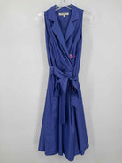 Pre-Owned Evan Picone Blue Size 12 Short Sleeveless Dress | True Fashionistas.