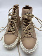 Pre-Owned Giuseppe Zanotti Tan Size 8 Ankle Boots | True Fashionistas.