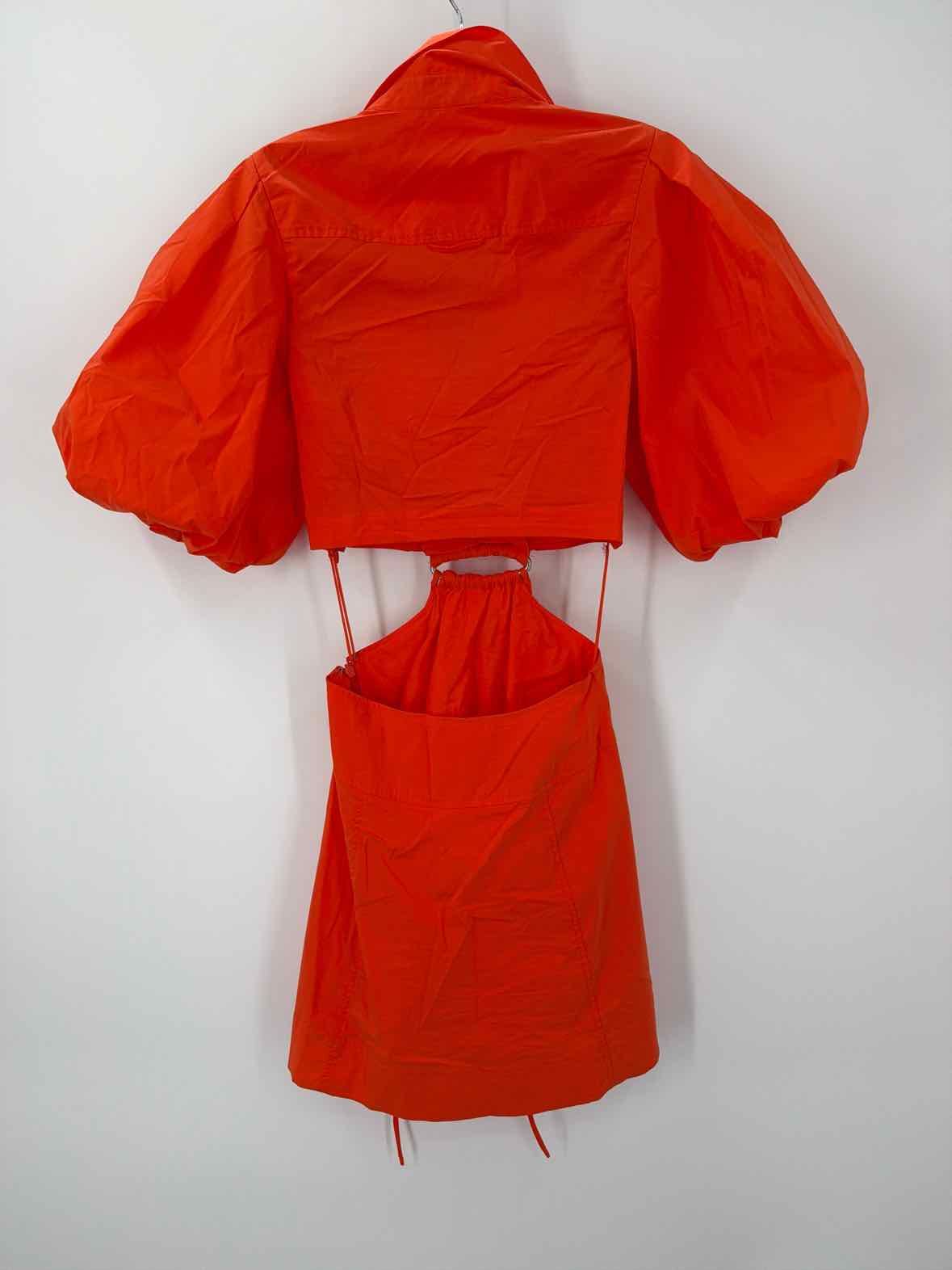 Pre-Owned Jonathan Simkhai Orange Size XS Short Short Sleeve Dress | True Fashionistas.
