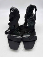 Pre-Owned Gucci Black Size 5 Strappy Heels | True Fashionistas.