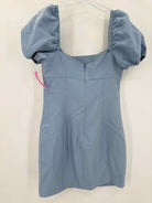 Pre-Owned Cinq a Sept Blue Size 10 Short Short Sleeve Dress | True Fashionistas.