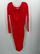 Pre-Owned Athleta Orange Size XXS Midi Long Sleeve Dress | True Fashionistas.
