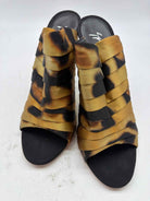 Pre-Owned Giuseppe Zanotti Tan Size 8 Caged Heels | True Fashionistas.