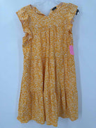 Pre-Owned J Crew Yellow Size 2 Short Sleeveless Dress | True Fashionistas.