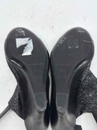 Pre-Owned Balenciaga Black Size 8.25 Caged Heels | True Fashionistas.