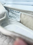 Ethan Allen Beige Crocodile Pillow | True Fashionistas.