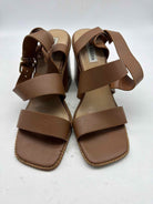 Pre-Owned Steve Madden Tan Size 9 Strappy Heels | True Fashionistas.