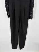 Pre-Owned Michael Kors Black Size 0 Lace Long Sleeve Jumpsuit | True Fashionistas.