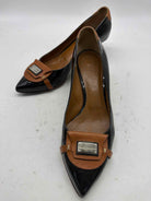 Pre-Owned Dolce & Gabbana Black Size 7.5 Kitten Heel Heels | True Fashionistas.