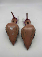 Pre-Owned Aquazzura Purple Size 37 Slingback Heels | True Fashionistas.