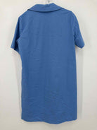 Pre-Owned Lafayette 148 Blue Size Small Short Short Sleeve Dress | True Fashionistas.