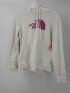 Pre-Owned The North Face White Size Medium Hoodie Sweatshirt | True Fashionistas.