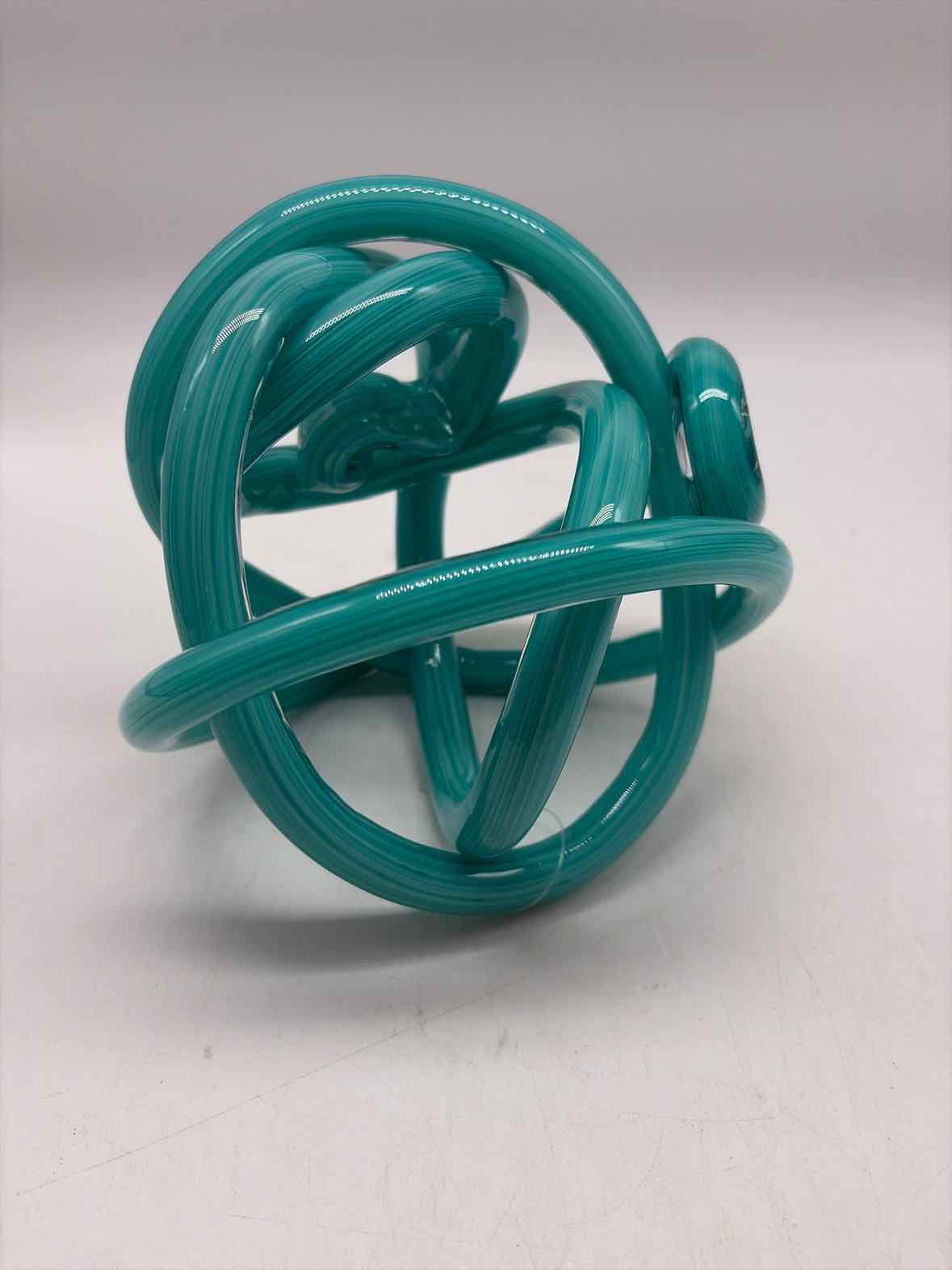 Teal Glass Decorative Accessory | True Fashionistas.